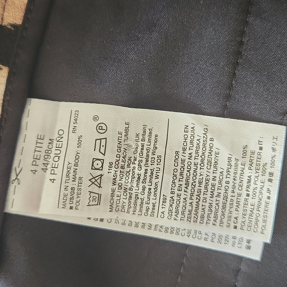 Banana Republic Wide Leg Pants in Leopard Print - Picture 12 of 13